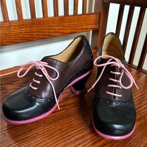 John Fluevog KKBB May Brogued Lace-Up Shoes, size 5